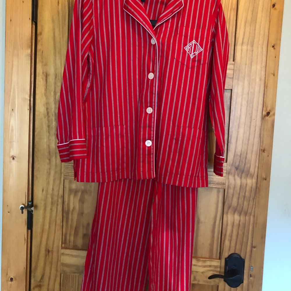 Ladies Lauren Ralph Lauren cotton pajamas size L